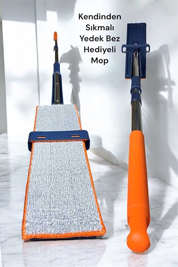 KENDİNDEN SIKMALI MOP TEMİZLİK SETİ