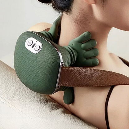 Isıtmalı Taşınabilir Omuz ve Boyun Masaj Cihazı