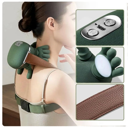 Isıtmalı Taşınabilir Omuz ve Boyun Masaj Cihazı
