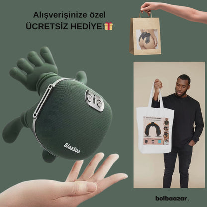 Isıtmalı Taşınabilir Omuz ve Boyun Masaj Cihazı